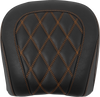 Wide Tripper™ Seat - Passenger - Mandarin Orange Stitching - FLT/FLH '23-'25 - view 2