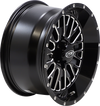 Wheel - Momentum - Front/Rear - Black/Milled - 14x7 - 4/110 - 4+3 (+10 mm) - view 3