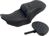 SEAT ROADSOFA LS CF W/BR BLUE STITCH - view 3