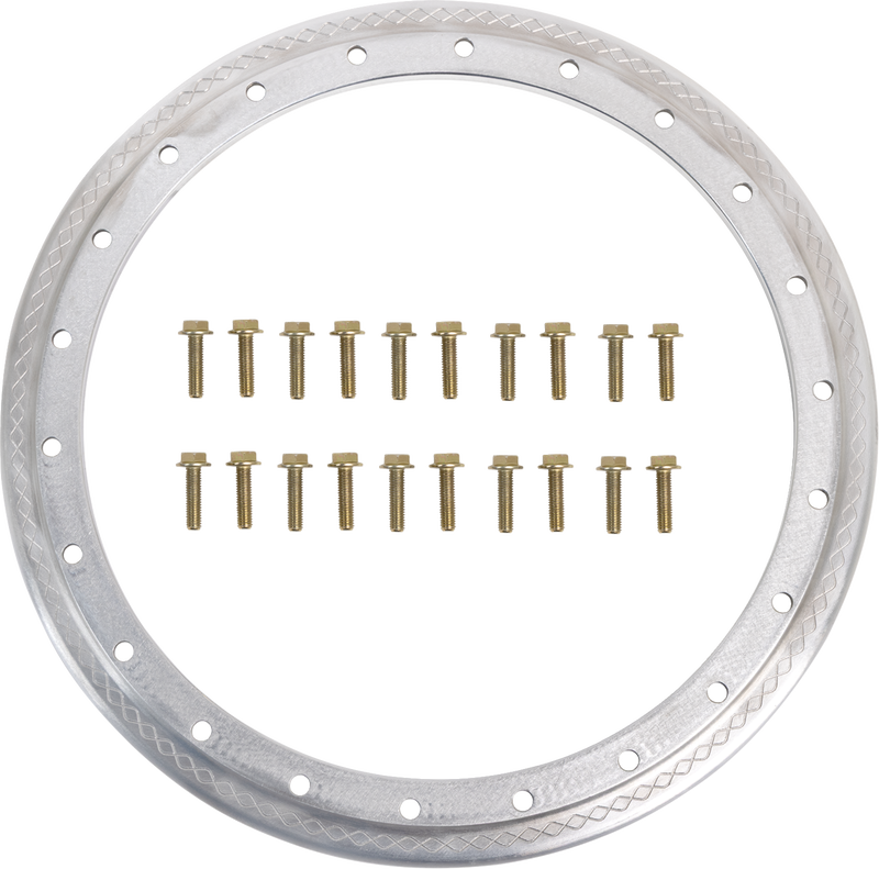 Wheel - 346X - Beadlock/5 Lug - Front/Rear - Silver - 15x7 - 5/4.5 - 5+2