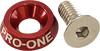 Seat Bolt - 1/4"-20 - Red - view 2