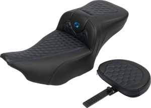 SEAT ROADSOFA EXT RCH W/BR BLUE STITCH