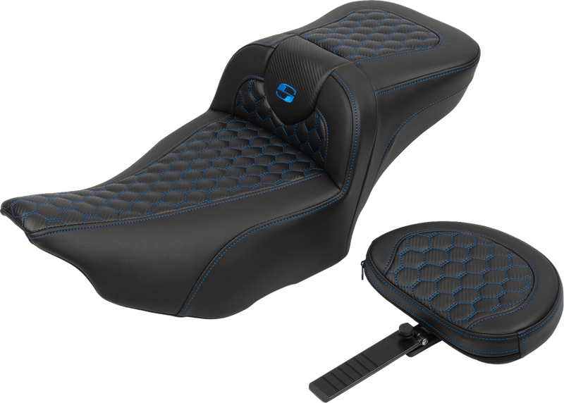 SEAT ROADSOFA EXT RCH W/BR BLUE STITCH