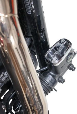 Brake Reservoir Cap - Rear - Chrome - '18+ Softail