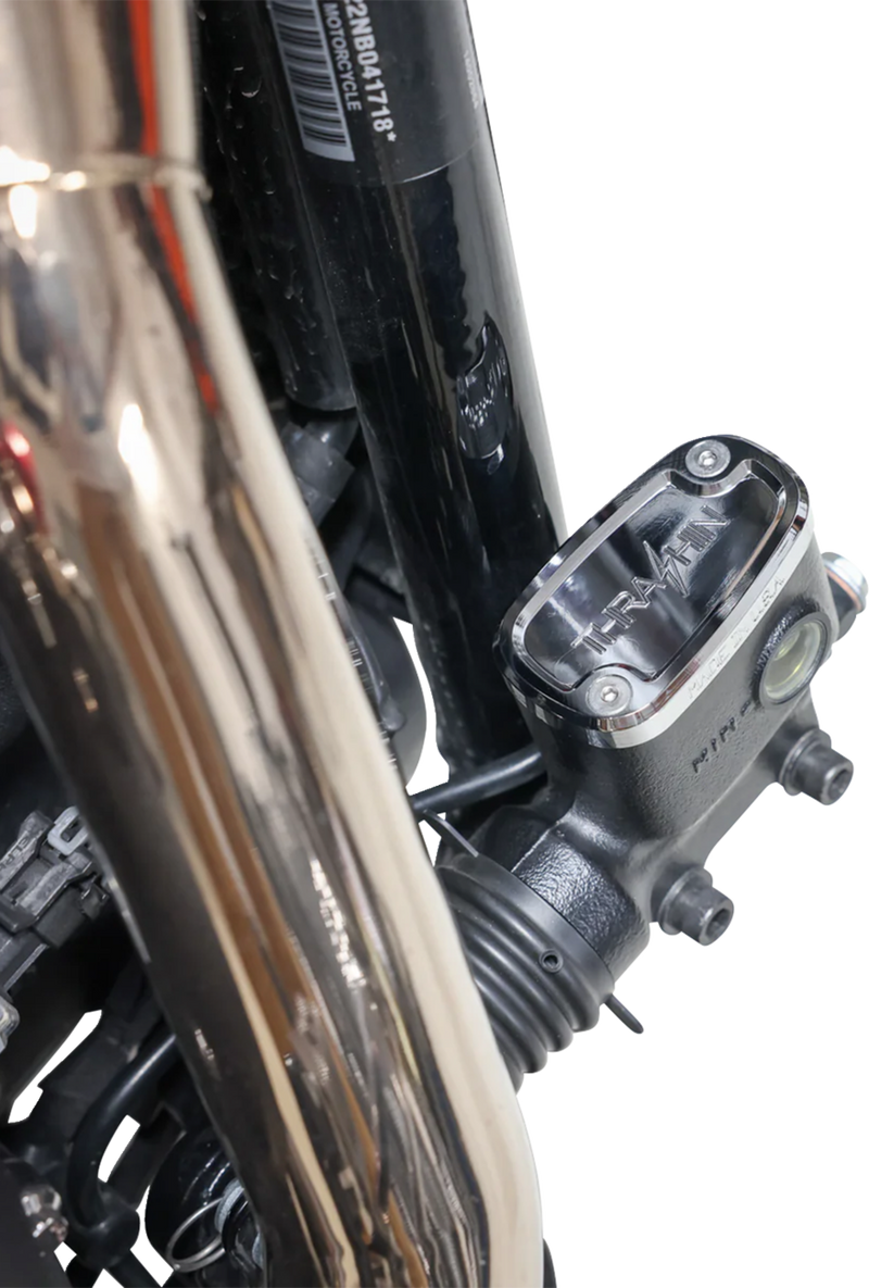 Brake Reservoir Cap - Rear - Chrome - '18+ Softail