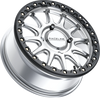 Wheel - Alpha - Front/Rear - Hyper Silver/with Black Ring - 17x7 - 4/156 - +40 mm - view 2