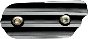 Inspection Cover - Finned - Black