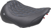 Wide Tripper™ Seat - Solo - Sky Blue Stitching - FLT/FLH '23-'25 - view 1