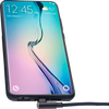 90° Male USB to 90° Male USB-C Cable - Phone - Charger - 18" - Black - view 2