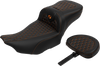 SEAT ROADSOFA EXT RCH W/BR ORANGE STITCH - view 1