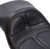 Maverick Daddy Long Legs Seat - Black - Stitched - FLT/FLHT '97-'01 - view 2