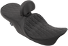 Low Forward Touring Seat - Double Diamond - FLHR/FLHX '97-'07 - view 3