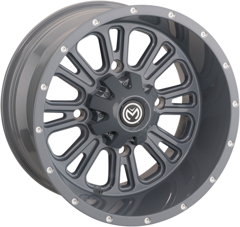 Wheel - 399X - Front - Gray - 14x7 - 4/136 - 4+3
