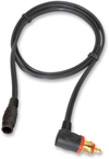 Adapter - 90° DIN to 2.5 mm Barrel - view 2