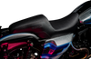 Drifter Seat - Black Logo - Smooth Vinyl - Carbon Fiber - FL '97-'07 - view 2