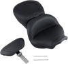 Lowdown Seat - with Driver Backrest - Plain - FLHR/FLHX '97-'07 - view 3