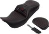 SEAT ROADSOFA HC W/BR RED STITCH - view 2