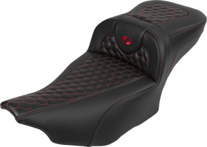 SEAT ROADSOFA EXT RCH W/BR RED STITCH