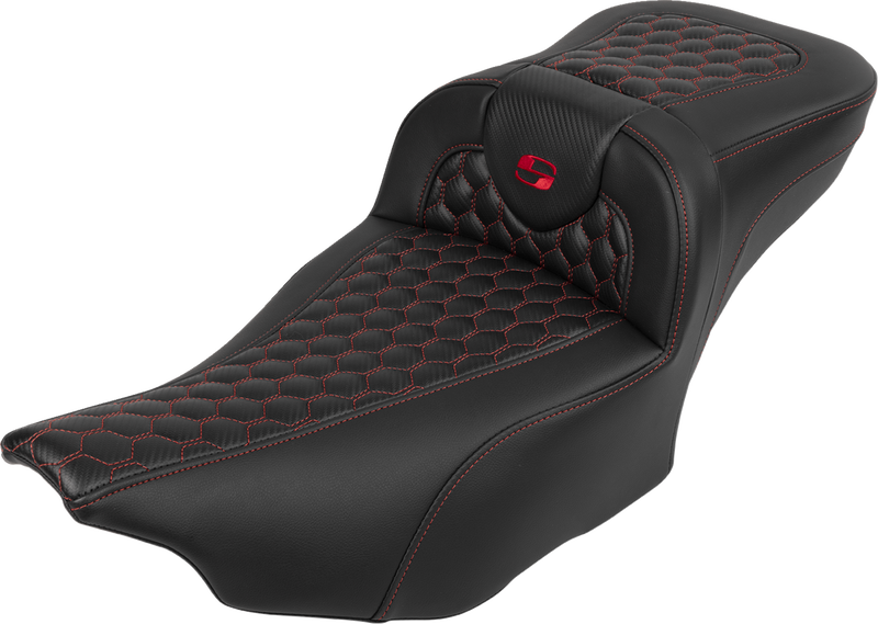 SEAT ROADSOFA EXT RCH W/BR RED STITCH