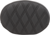 Oval Sissy Bar Pad - Double Diamond - Black Stitch - FL '99-'22 - view 2