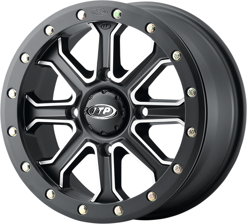 Wheel - Inertia - Front/Rear - Black - 15x7 - 4/137 - 5+2 (+30 mm)