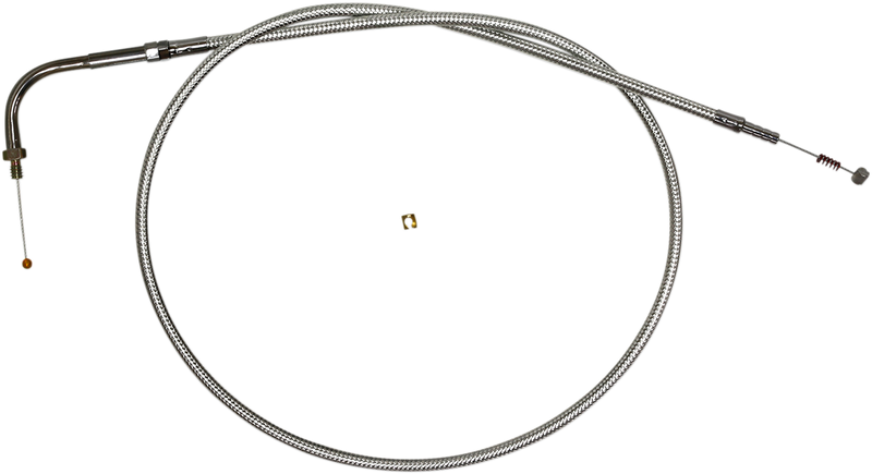 Sterling Chromite II® Braided Idle Cable for Harley-Davidson - 32-3/4"