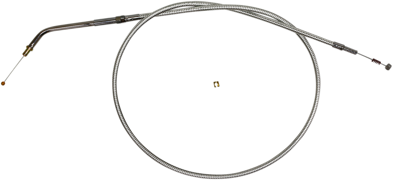 Sterling Chromite II® Braided Idle Cable for Harley-Davidson - 32-1/2"