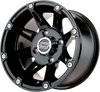 Wheel - 387X - Front - Black - 12x7 - 4/136 - 4+3 - view 2