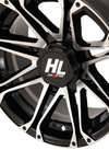 Wheel - HL3 - Rear - Gloss Black w/Machined - 14x7 - 4/110 - 2+5 (-47 mm) - view 2