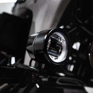 Fog Light - Black - Clear Lens