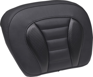 Deluxe Chopped Tour-Pak® Sissy Bar Pad - Black - Touring