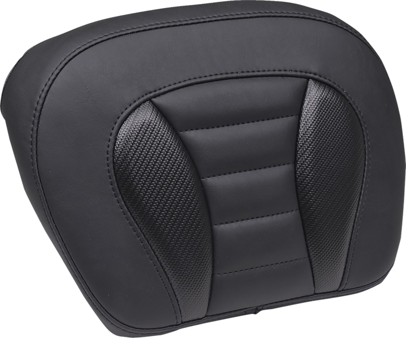 Deluxe Chopped Tour-Pak® Sissy Bar Pad - Black - Touring