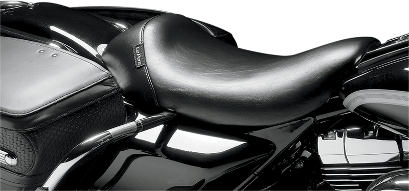 Bare Bones Solo Seat - Smooth - Black - FLHR '97-'01