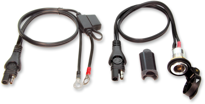 DIN Socket - w/ Battery Lead/Panel Mount