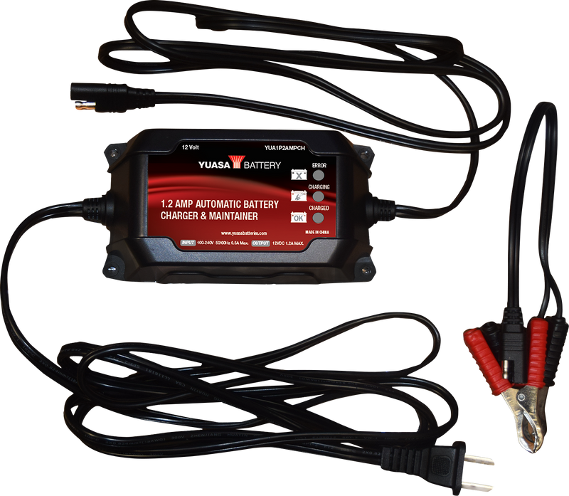 Battery Charger/Maintainer - Automatic - 1.2 Amp/12 V