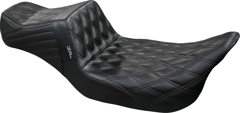 Tailwhip Daddy Long Legs Seat - Double Diamond - Black - Touring '08-'24
