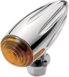 Bullet Marker Light - Chrome/Ball-Milled - view 1