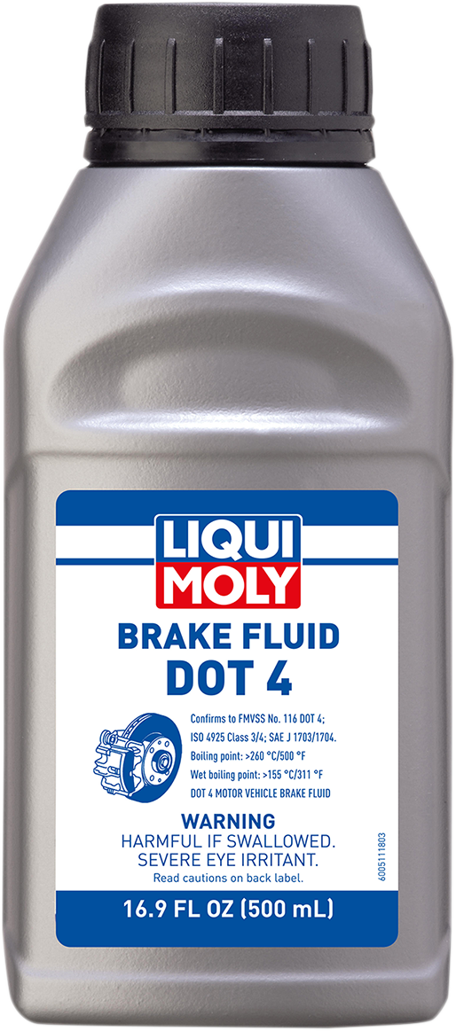 DOT 4 Brake Fluid - 500 ml