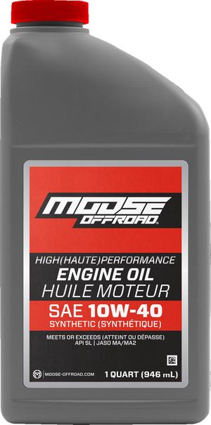 Synthetic Engine Oil - 10W-40 - 1 US quart