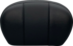 Sissy Bar Pad - Large - GT 3/HR 3 Inlay - Dull Black
