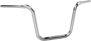 1-1/4" Fat Center Bobber Ape Handlebar - 12" - Chrome