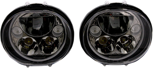 LED Headlight - 5-3/4" - Black