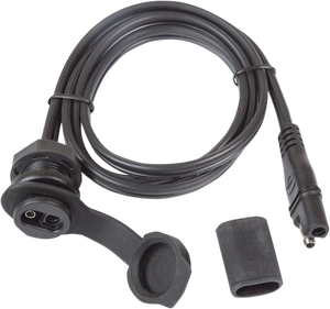 Weatherproof SAE Thin Panel Mount Socket O-40 - Long