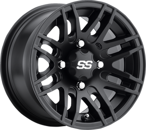 Wheel - SS316 - Front/Rear - Machined Black - 14x7 - 4/156 - 5+2