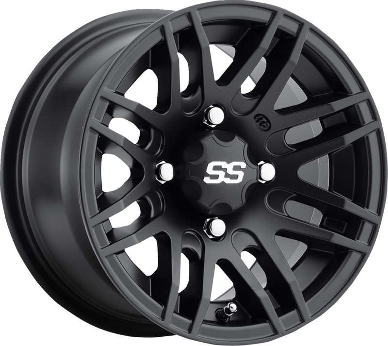 Wheel - SS316 - Front/Rear - Machined Black - 14x7 - 4/156 - 5+2