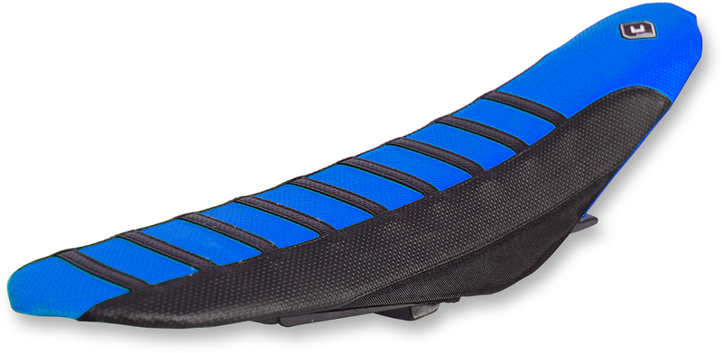 Pro Rib Seat Cover - Blue/Black - YZ '14-'22