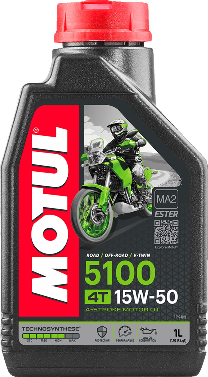 5100 4T Synthetic Blend Oil - 15W-50 - 1L