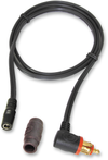Adapter - 90° DIN to 2.5 mm Barrel - view 1