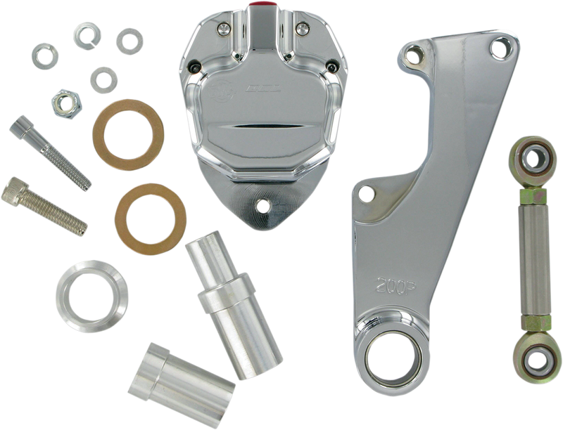 Front Caliper - Springers - Classic Chrome
