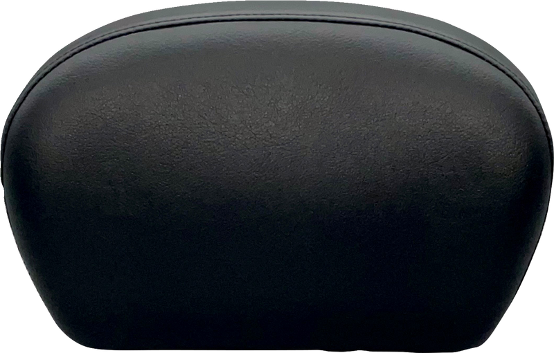 Sissy Bar Pad - Large - Smooth - Dull Black